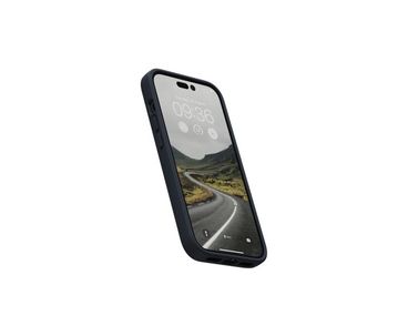 FUNDA MAGSAFE IPHONE 12/13/14 PRO PIEL DE SALMON NEGRO NJORD