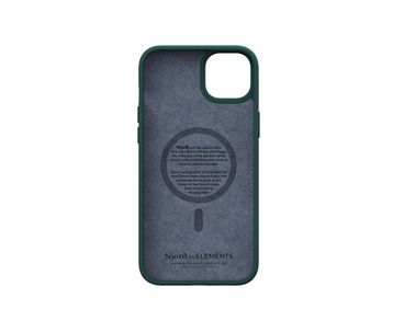 FUNDA MAGSAFE IPHONE 12/13/14 PLUS PIEL DE SALMON VERDE OSCURO NJORD