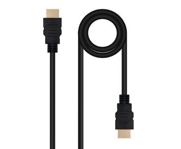 CABLE HDMI V2.0 4K 1M NEGRO NANOCABLE