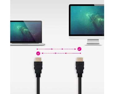 CABLE HDMI V2.0 4K 1M NEGRO NANOCABLE