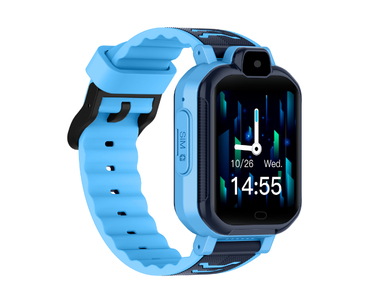 SMARTWATCH KIDS ALLO MAX LOCALIZADOR/VIDEOLLAMADAS 4G GPS AZUL LEOTEC