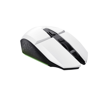 RATON GAMING WIRELESS GXT110 FELOX BLANCO RGB TRUST