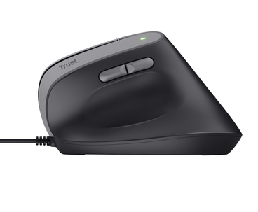 RATON OPTICO ERGONOMICO VERTICAL BAYO II NEGRO TRUST