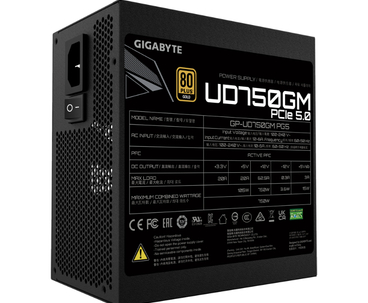 GIGABYTE MODULAR FUENTE ALIM. UD750GM PG5 80 PLUS GOLD