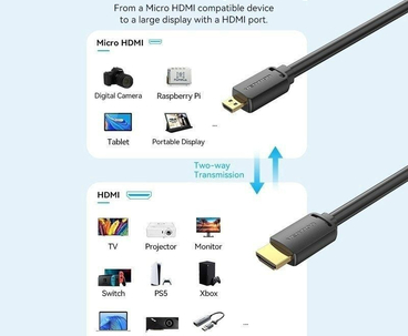 CABLE 2.0 USB-C A LIGHTNING 1 M MORADO VENTION