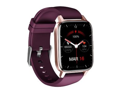SMARTWATCH MULTISPORT CRYSTAL PURPURA LEOTEC