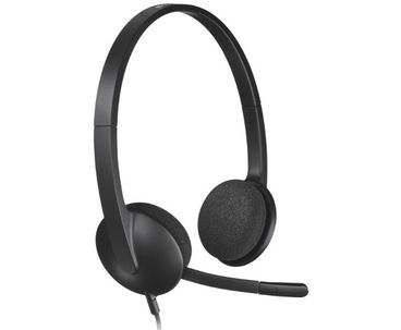 AURICULAR + MICROFONO H340 SUPRESION DE RUIDO NEGRO LOGITECH