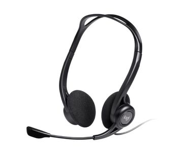 AURICULAR + MICROFONO PC960M SUPRESION DE RUIDO NEGRO LOGITECH